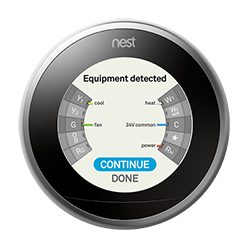 Nest thermostat C wire