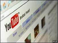 YouTube homepage, AFP/Getty