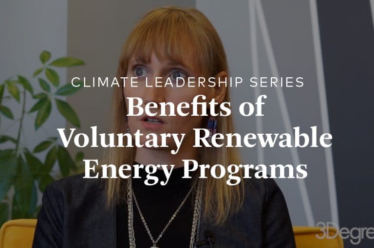 Amanda Mortlock talks about green power programs