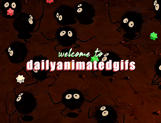 dailyanimatedgifs:
“Dailyanimatedgifs is a new source blog dedicated to all things animation. We track the tag #dailyanimatedgifs and we will be reblogging gifs of animated films, shows, cartoons and anime.
We are looking for new members who can...