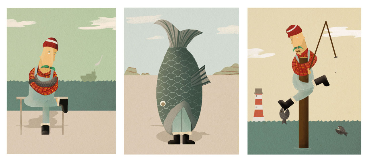 www.charleyfears.tumblr.com
Portfolio: www.charleyfears.co.uk
Hi i’m Charley, I’m an Illustration student in my final year studying at Falmouth University, Cornwall UK.
Here’s a few spreads about an overly friendly fisherman from a previous...