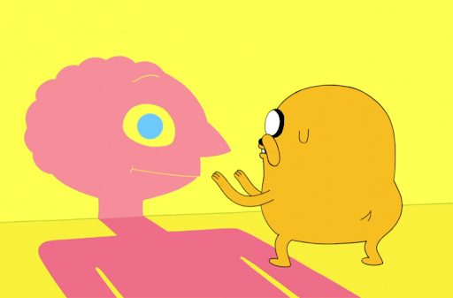 prismo and jake from adventure time