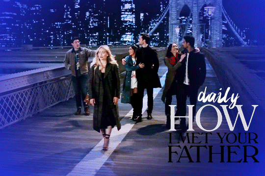 WELCOME TO DAILYHIMYF
Your newest source blog for the Hulu series How I Met Your Father,
starring Hilary Duff and an ensemble cast of fellow millennials.
Member and Affiliate applications are open.
The more the merrier!
Tracking the tag #dailyhimyf