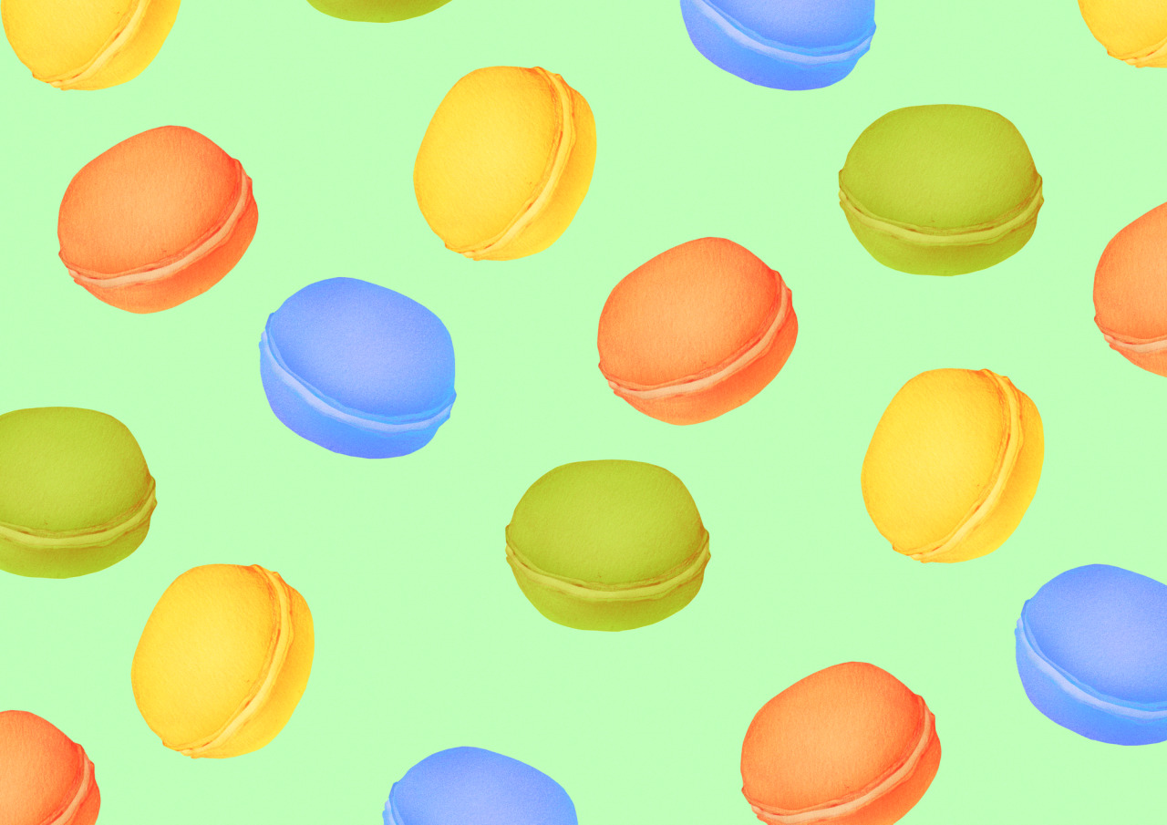 Artist Name: Andrei Nicolescu
Tumblr: andrei–nicolescu.tumblr.com
•  #sweets #sin #macarons #illustration
macarons pattern 2014, digital and graphite
https://www.behance.net/gallery/Seven-Deadly-Sweets/10330763