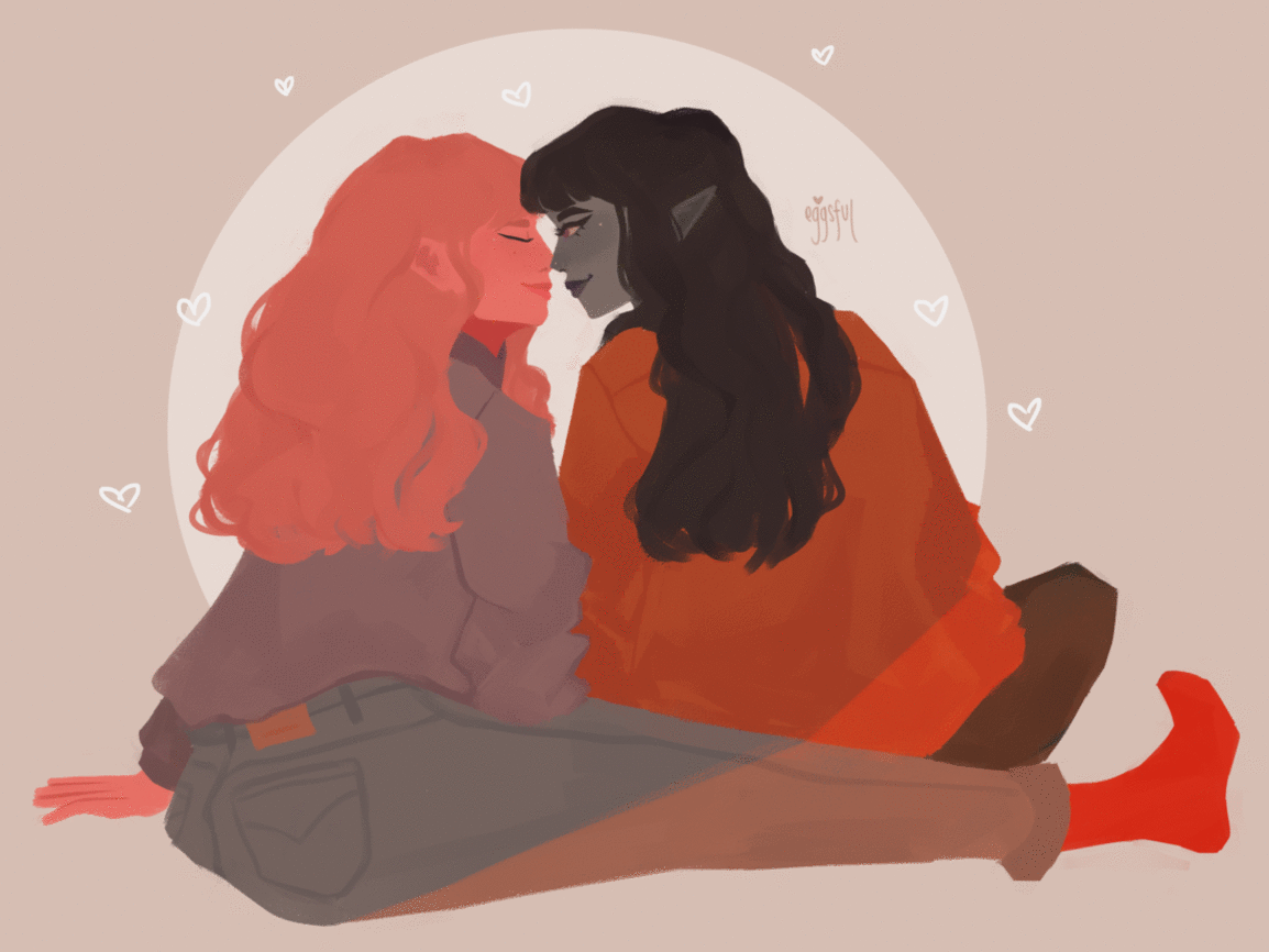 eggsful:
“ love u to bits 💌🌷
”
Happy wlw, Tumblr. Yes, that’s right, we’re celebrating the iconic women you love, who (could) love iconic women you love, in the stories you love. If that sounds like something you might…love, then come bask in this...