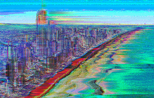 Artist Name: Dane Carney
Tumblr: http://letsglitchit.tumblr.com/
Sonification (glitch art) of a photograph of the Gold Coast. Converted the file to .fits format and ran it through a Digital Audio Workspace multiple times using a frequency shifter...