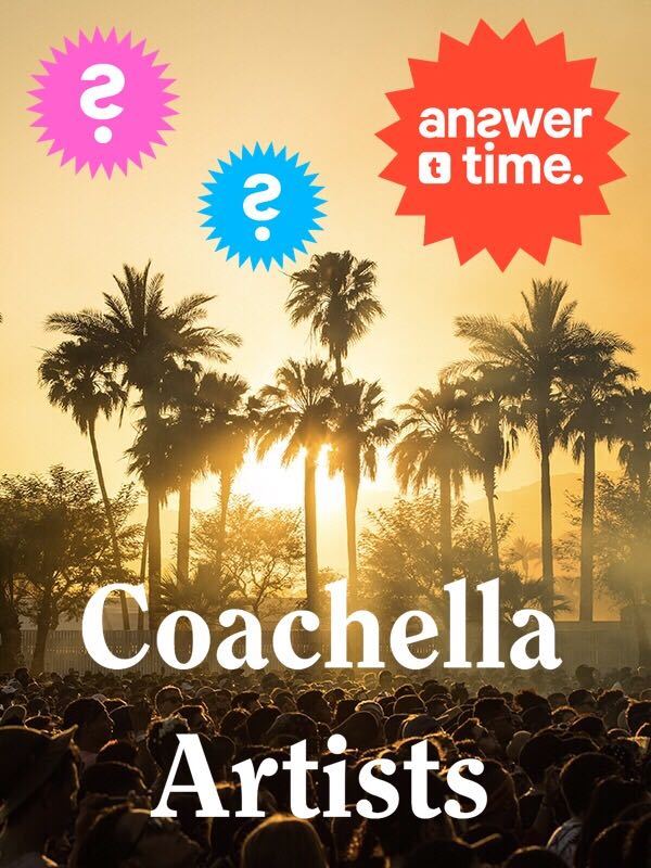 coachella:
“Got a question for an artist performing at Coachella? Submit it right here and artists will be answering throughout weekend two (April 19-21)!
”