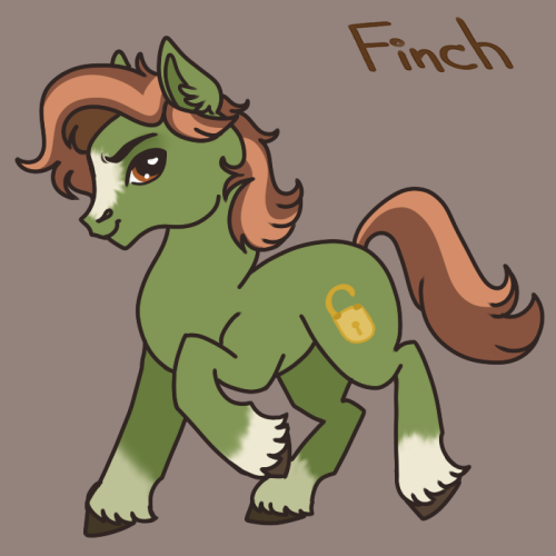 eeltime:
“OK, last of the horsies for now…. Finch for @nightjarwhiskers and Uno for @helpiminhell
”
