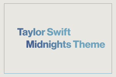 Taylor Swift Midnights Theme