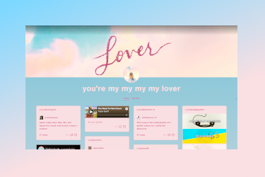 Taylor Swift Lover Theme