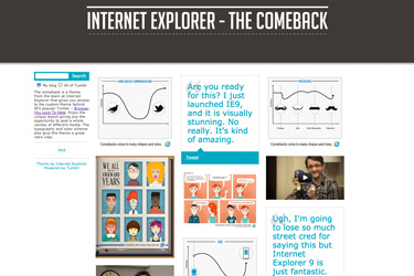 Internet Explorer - The Comeback