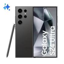 Smartphone Samsung Galaxy S24 Ultra 1TB 5G - Titânio Preto, com Caneta S Pen, Galaxy AI, Câmera Quadrupla 200MP + Selfie 12MP, RAM 12GB, Tela 6.8"
