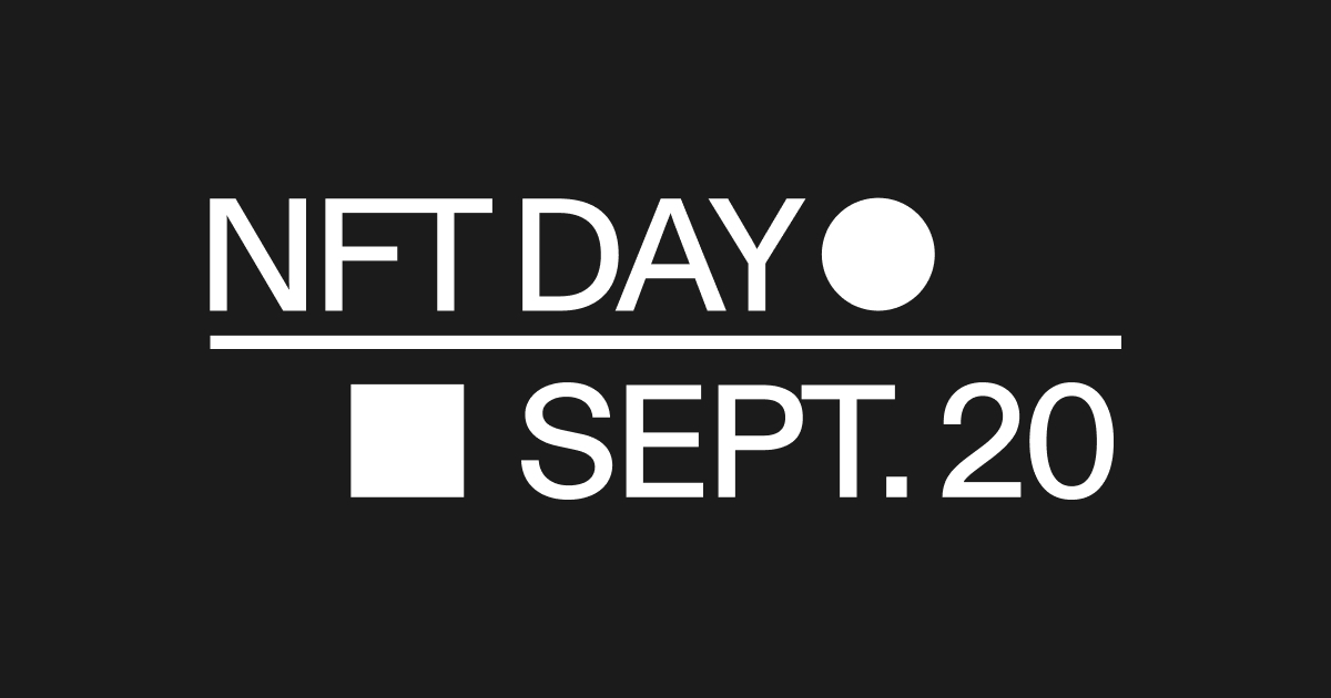 Get Ready to Celebrate NFT Day on September 20