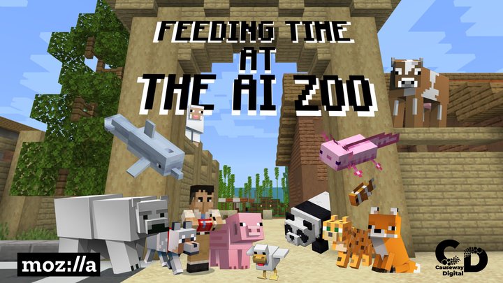 Minecraft Education Zoo-poster