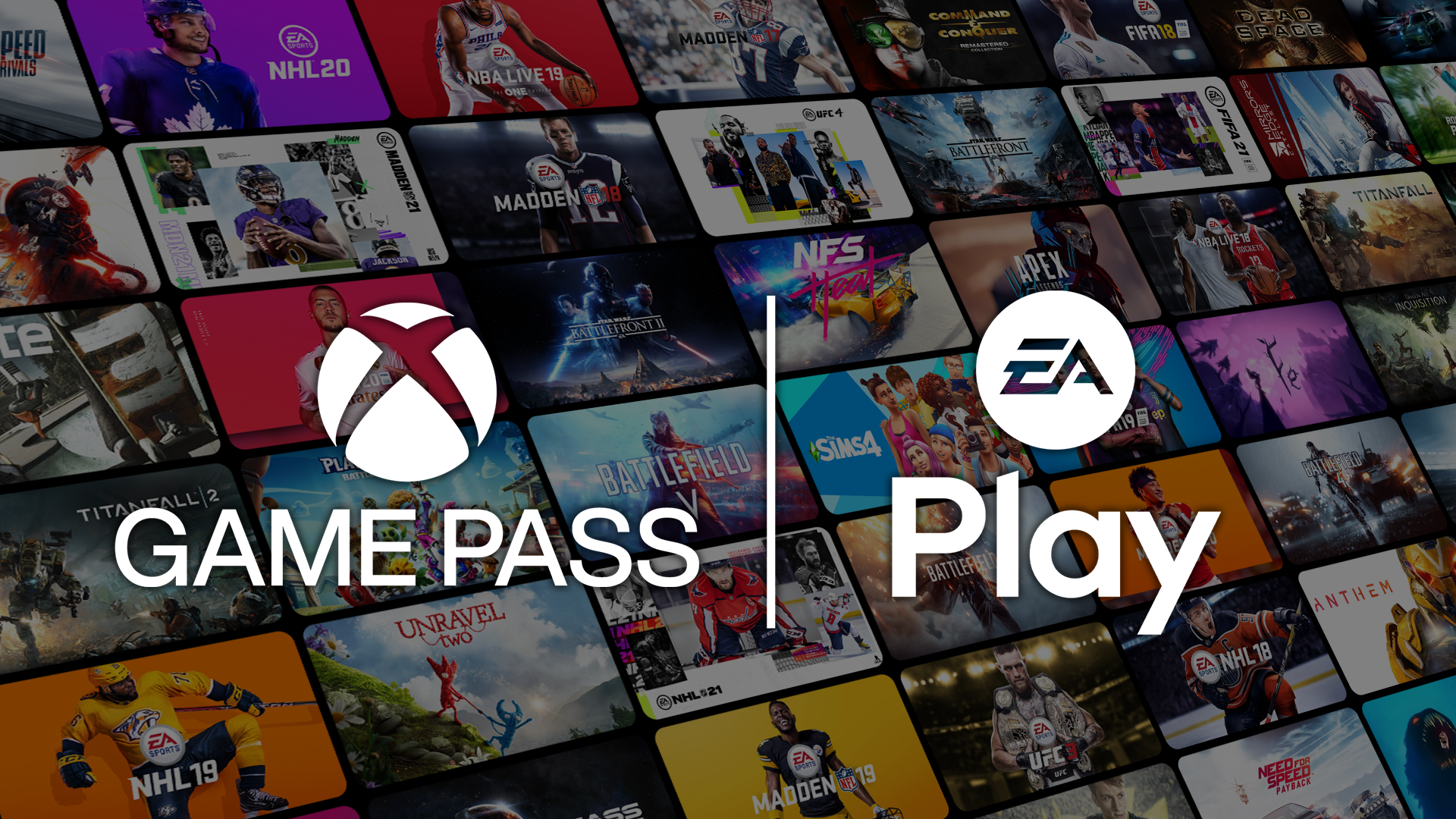 Game Pass Bao gồm Hình ảnh EA Play
