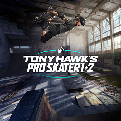 Key art of Tony Hawk Pro Skater 1 and 2
