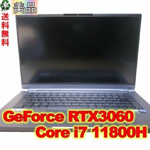 ＜美品＞ GeForce RTX3060 GALLERIA UL7C-R36【Core i7 11800H】 ゲーミングPC USB3.0 HDMI ジャンク　送料無料 [89422]