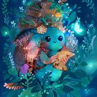 r/ImaginaryAww - Adventure Axolotl by Martyna Szpil