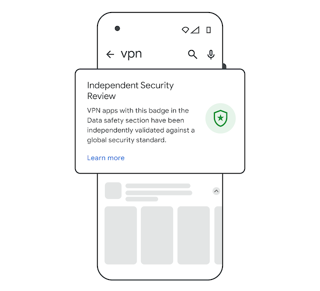 Tinjauan Keamanan Independen - Aplikasi VPN dengan badge ini di bagian Keamanan Data telah divalidasi secara independen sesuai dengan standar keamanan global.