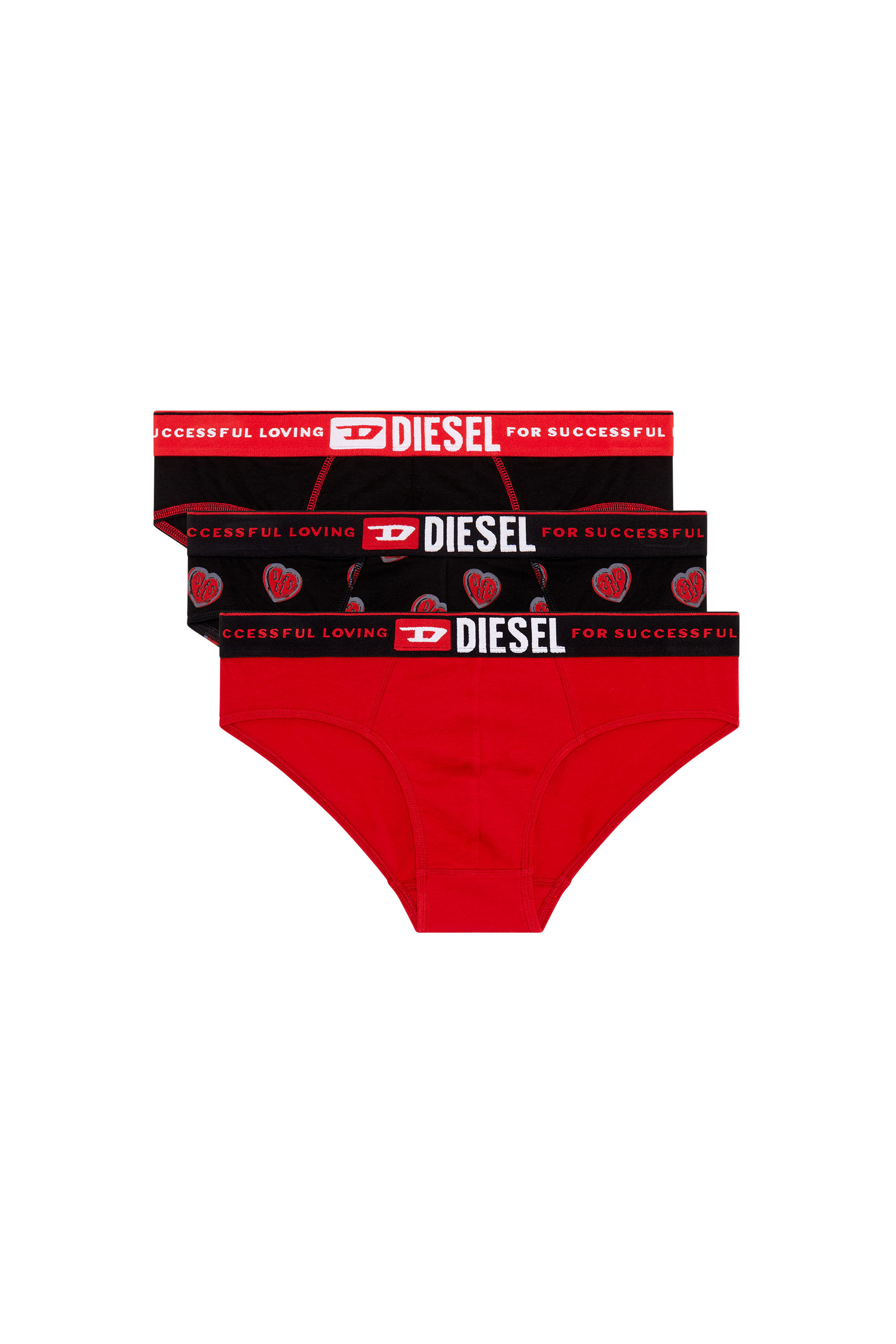 Diesel - UMBR-ANDRETHREEPACK, Homme Lot de trois culottes For Successful Living in Polychrome - Image 1