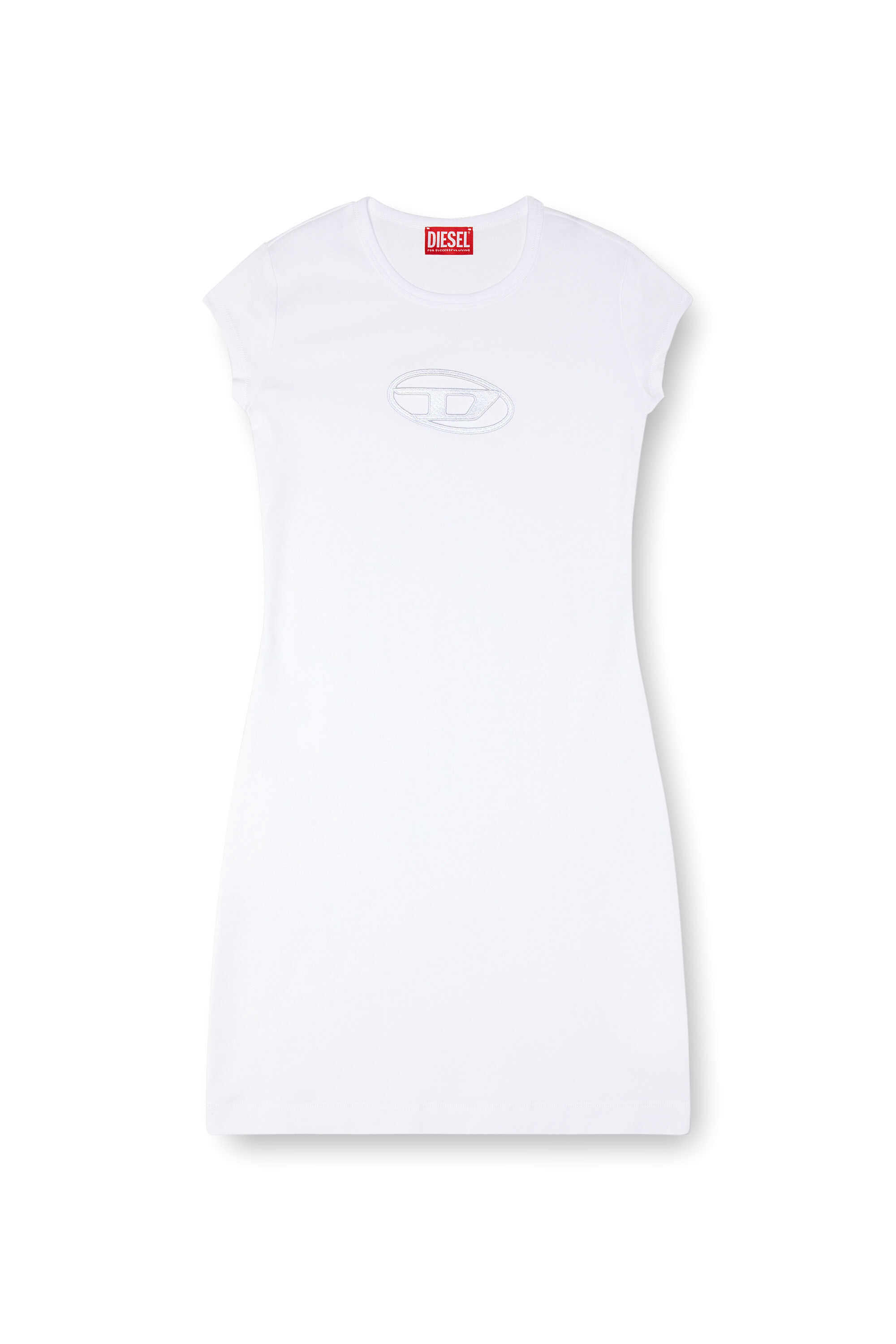 Diesel - D-ANGIEL, Female Short dress in White - Image 2