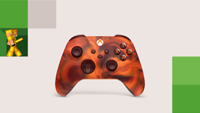 Orange Xbox Wireless Controller – Fire Vapor Special Edition.