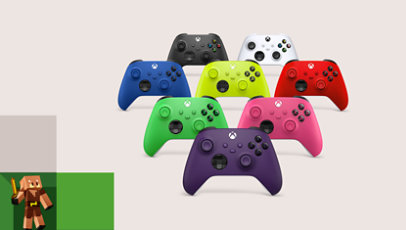 The full spectrum of Xbox Wireless Controllers colors.