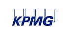 A logo of KPMG company