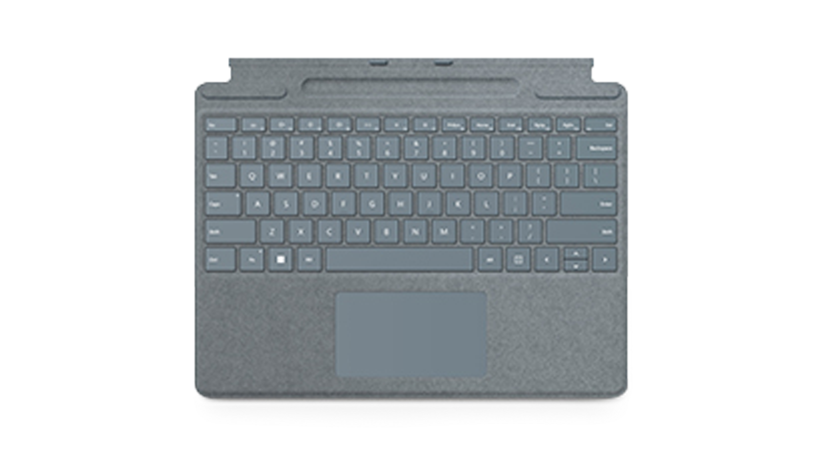 展示 Surface 實體鍵盤保護蓋。