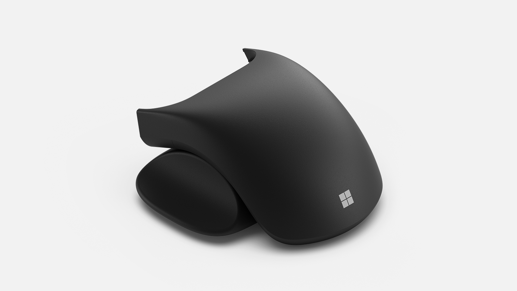 Wygenerowany cyfrowo obraz adaptacyjnego tyłu myszy i adaptacyjnej podpórki pod kciuk od Microsoft