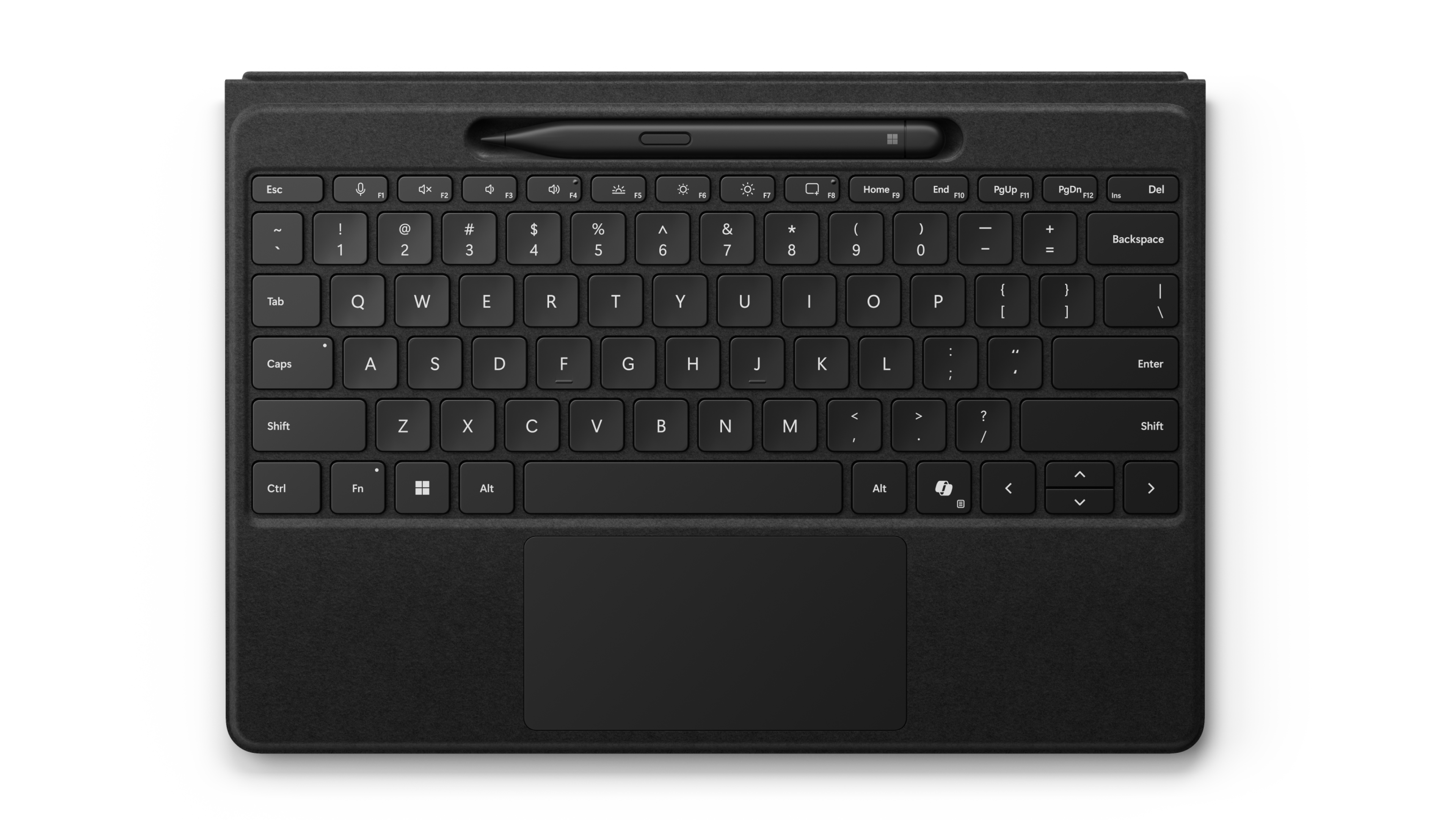 影像顯示 Surface Pro Flex 鍵盤