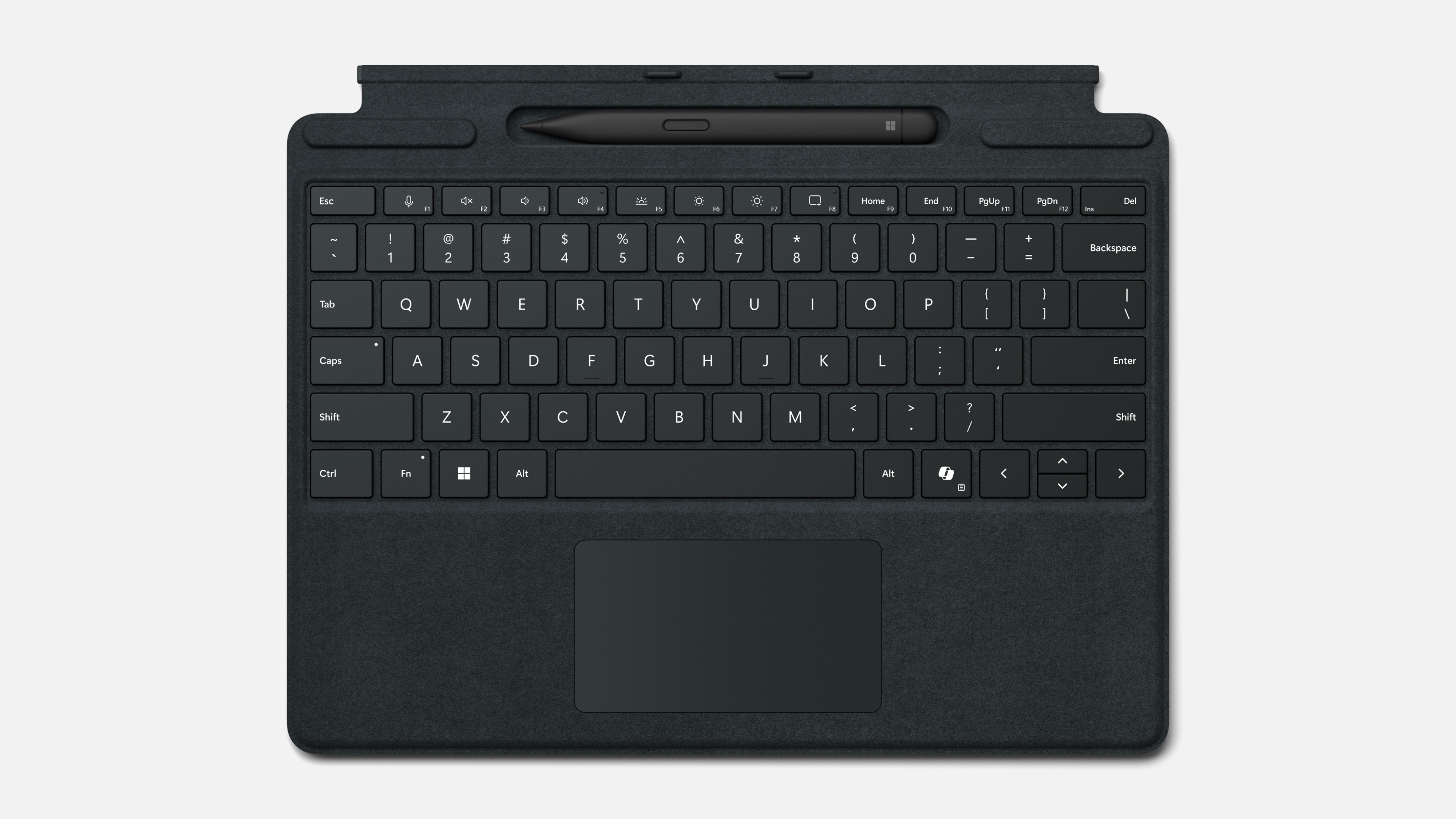 影像顯示 Surface Pro 鍵盤與超薄手寫筆