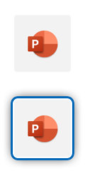 Logo de Microsoft PowerPoint