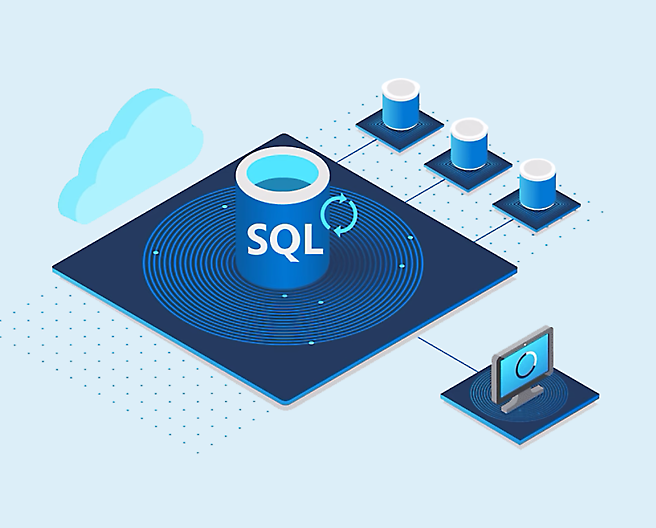 SQL Server 和计算机的等距映像。