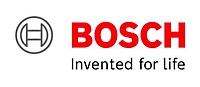 "Invented for Life" のタグラインの付いた Bosch のロゴ 
