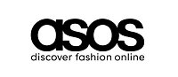 O logotipo do asos discover fashion online