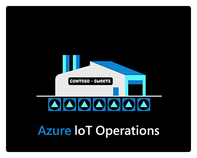 Azure IoT Operations のロゴ。