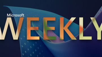 A Microsoft Weekly banner