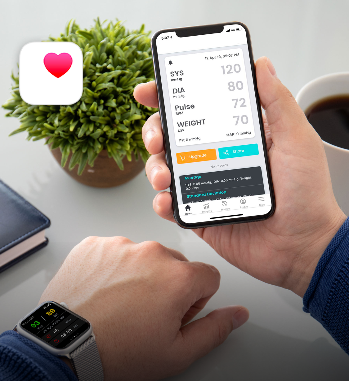 blood pressure app