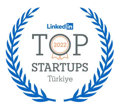linkedin top startups turkey 2022 logo