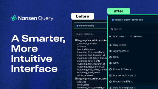 A Smarter, More Intuitive Nansen Query Interface to Boost Your Team's Efficiency