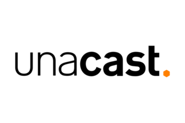 Unacast logo.
