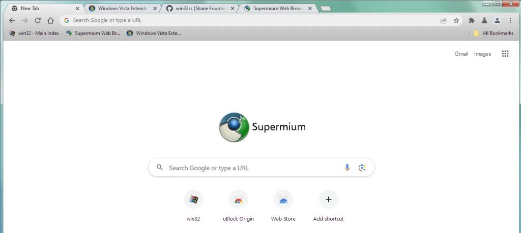 supermium main window