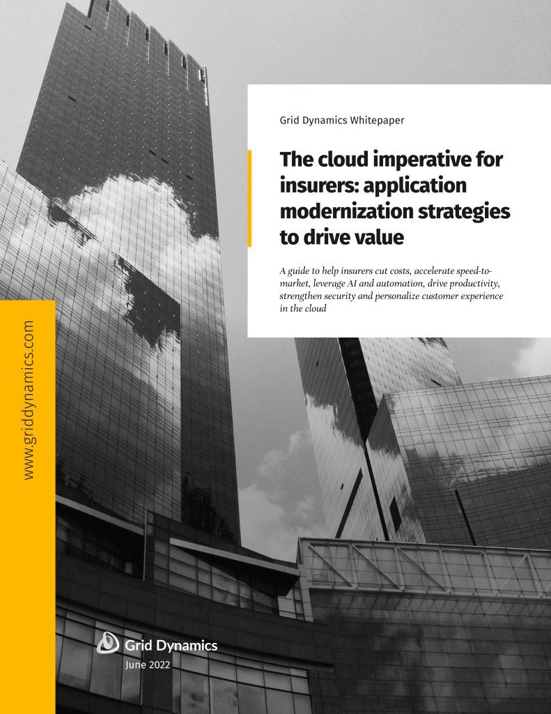 The cloud imperative for insurers: application modernization strategies to drive value