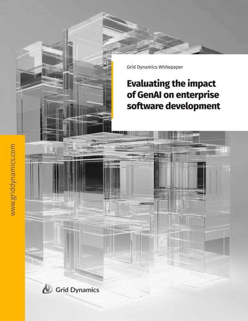 Evaluating the impact of GenAI on enterprise software development Cover