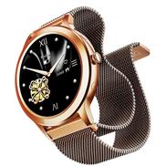 boAt Enigma R32 Women Smartwatch with 1.32" Round TFT Display, Bluetooth Calling, 100+ Watch Faces (Classic Gold)