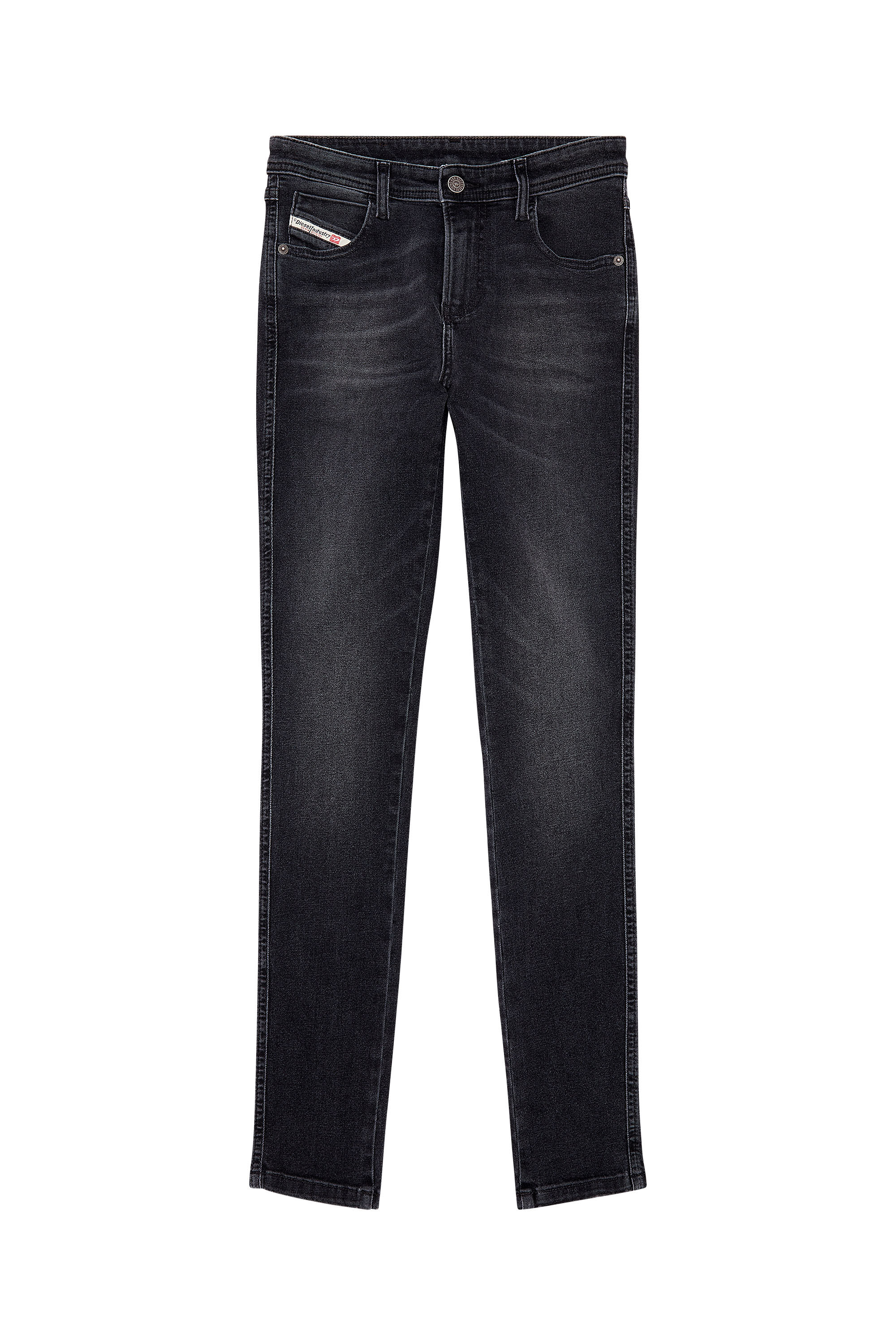 Diesel - Damen Skinny Jeans 2015 Babhila 0PFAS, Schwarz/Dunkelgrau - Image 2
