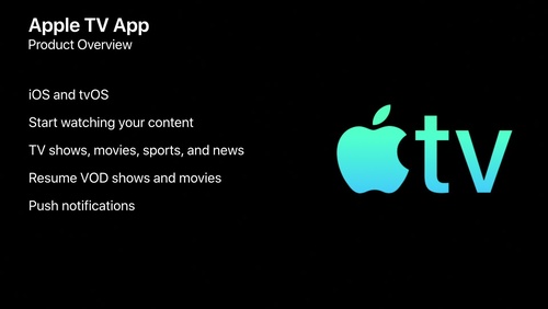 Apple TV App and Unversal Search 视频集 第一部