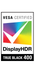 VESA DisplayHDR 400 True Black icon