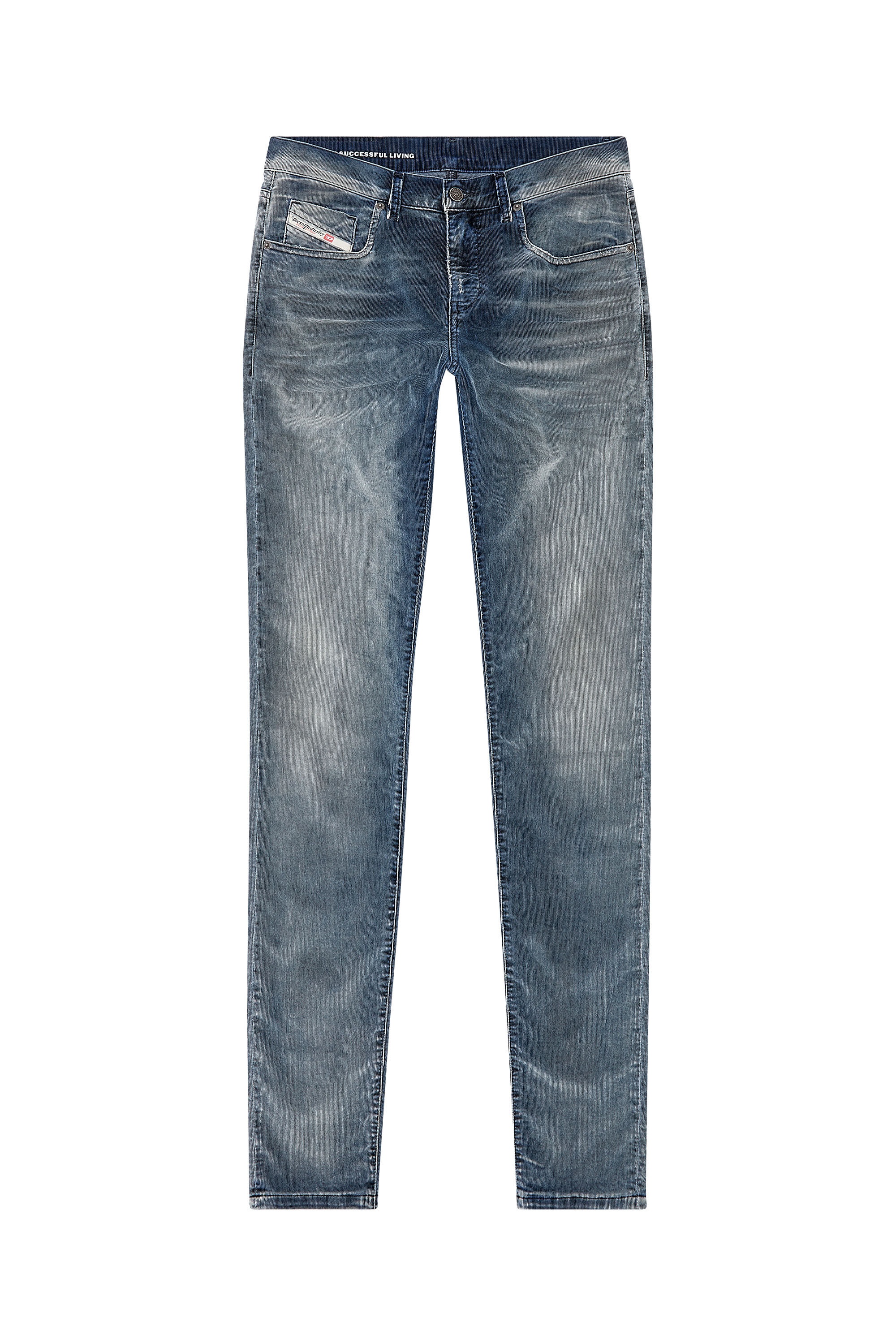 Diesel - Slim Jeans 2019 D-Strukt 068JF, Hombre Slim Jeans - 2019 D-Strukt in Azul marino - Image 2